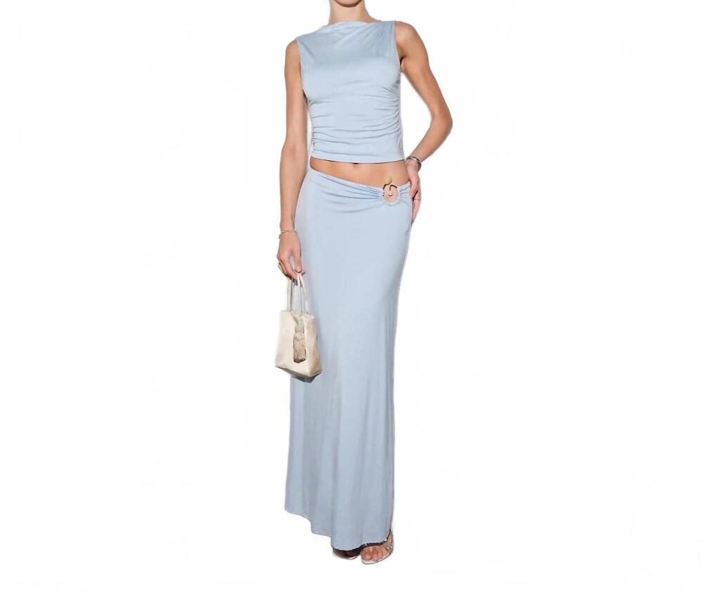 NEW LOUCIA ninette skirt in dusty blue